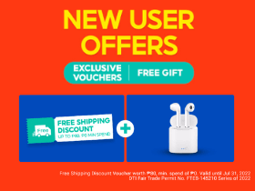 Shopee First Order Deal: Get Free Shipping + Free Gift & 100% Discount on Your First Order
